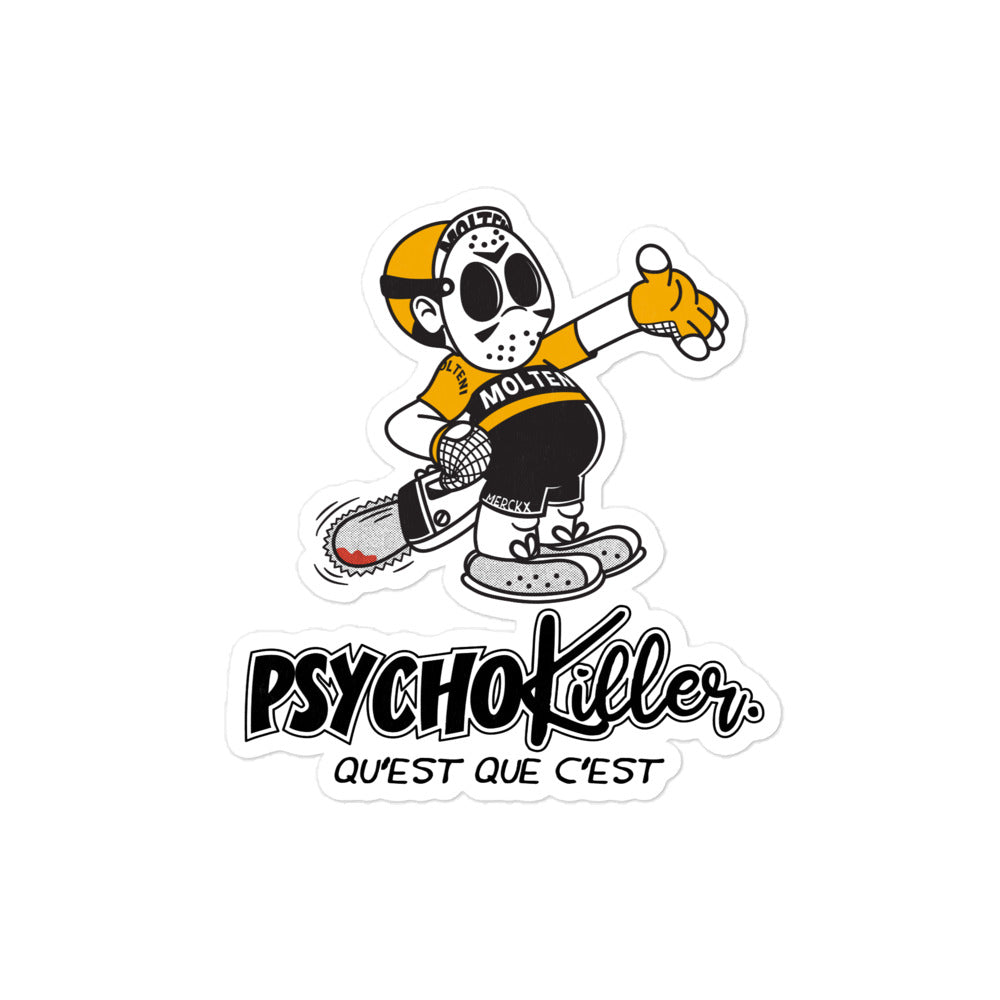 Psycho-Killer Sticker