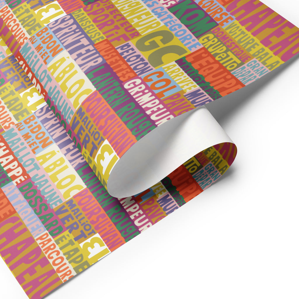 EC TdF Slang Wrapping Paper