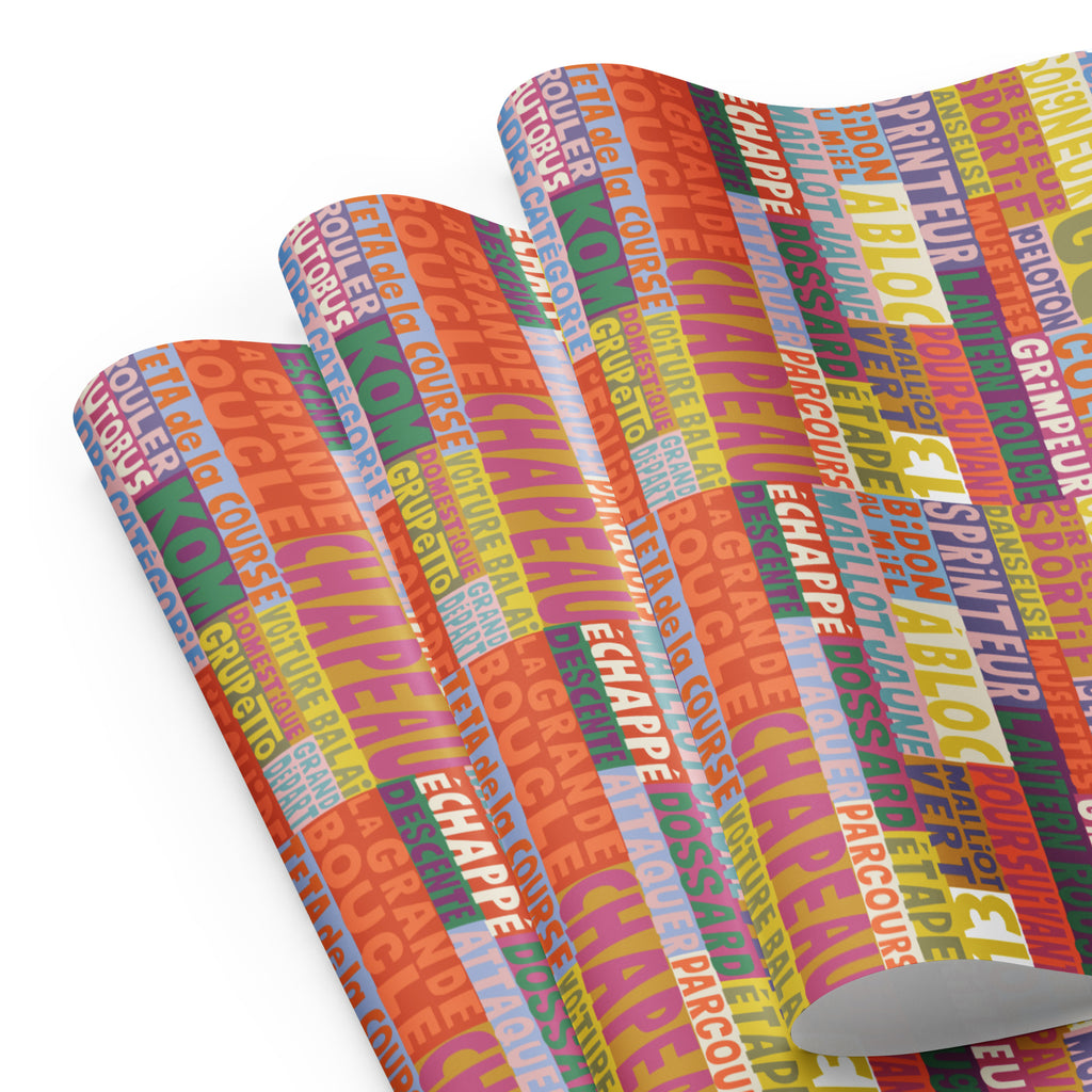 EC TdF Slang Wrapping Paper