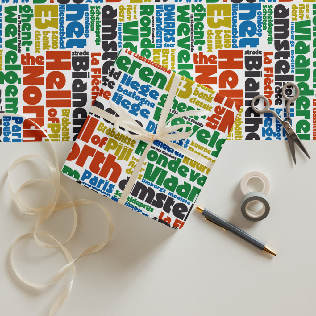 EC Spring Classics Wrapping Paper