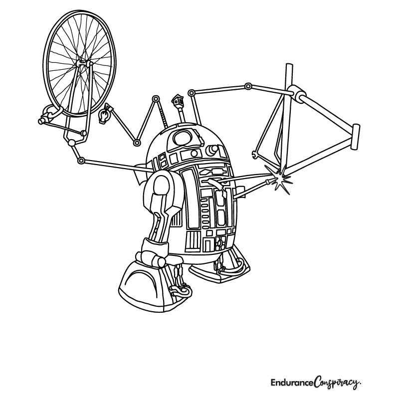 Bike Mech Droid Coloring Project - EC17