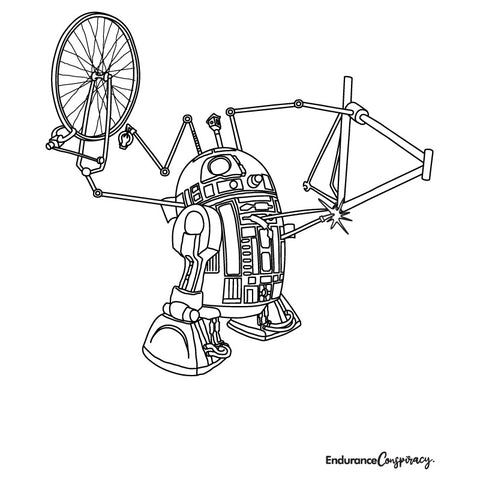 Bike Mech Droid Coloring Project - EC17