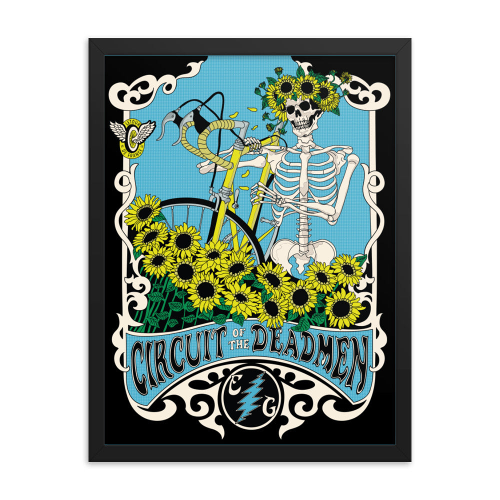 Circuit of the Deadmen Framed Poster