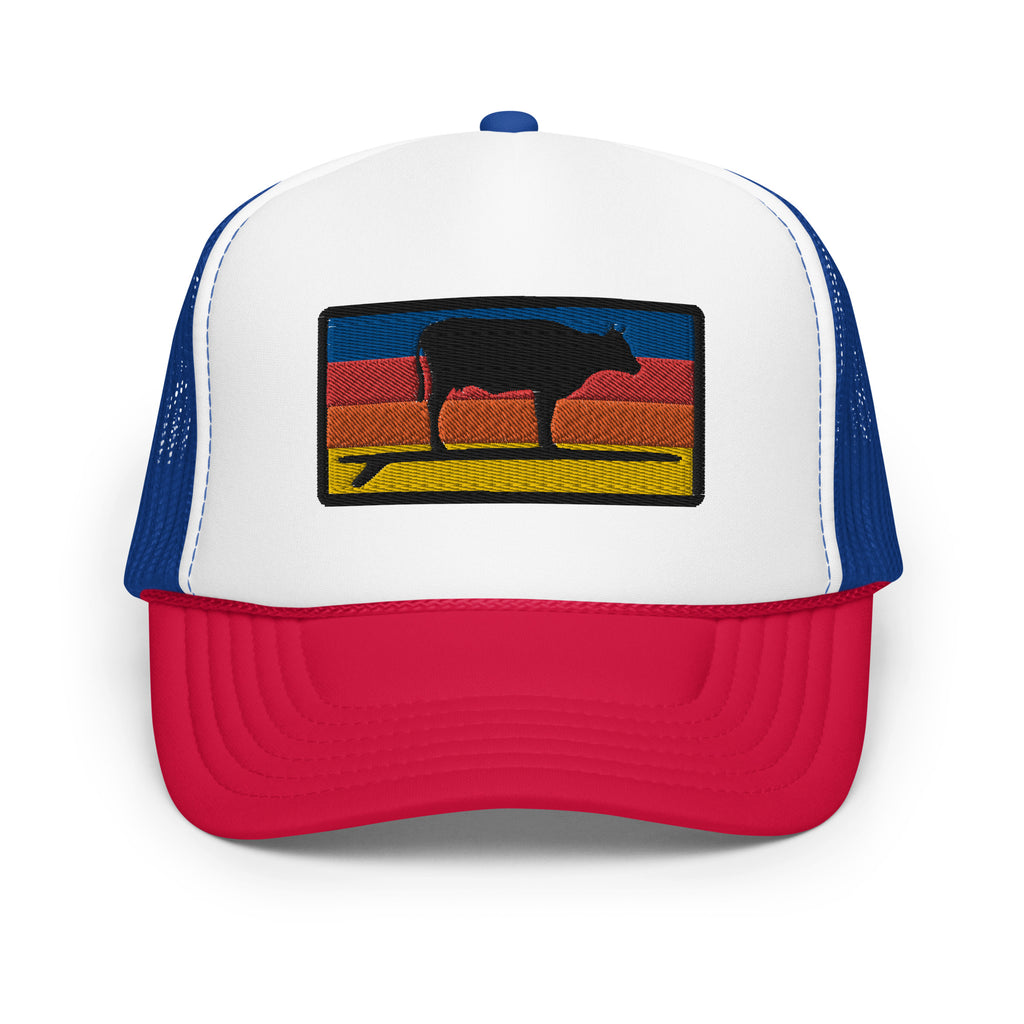 Surf & Turf Sunrise Foam Trucker