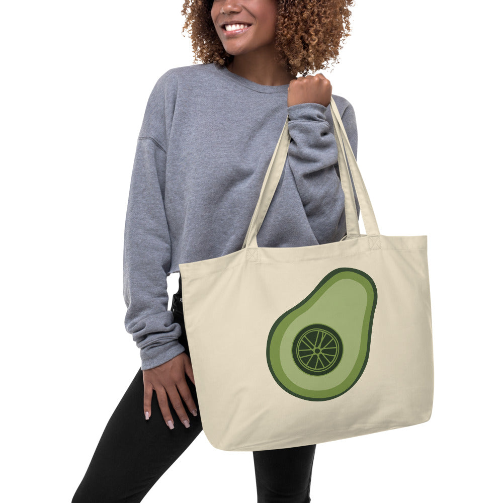 Avocado Rolling Tote - EC17