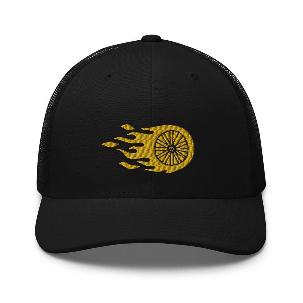 Flaming Wheel Cap