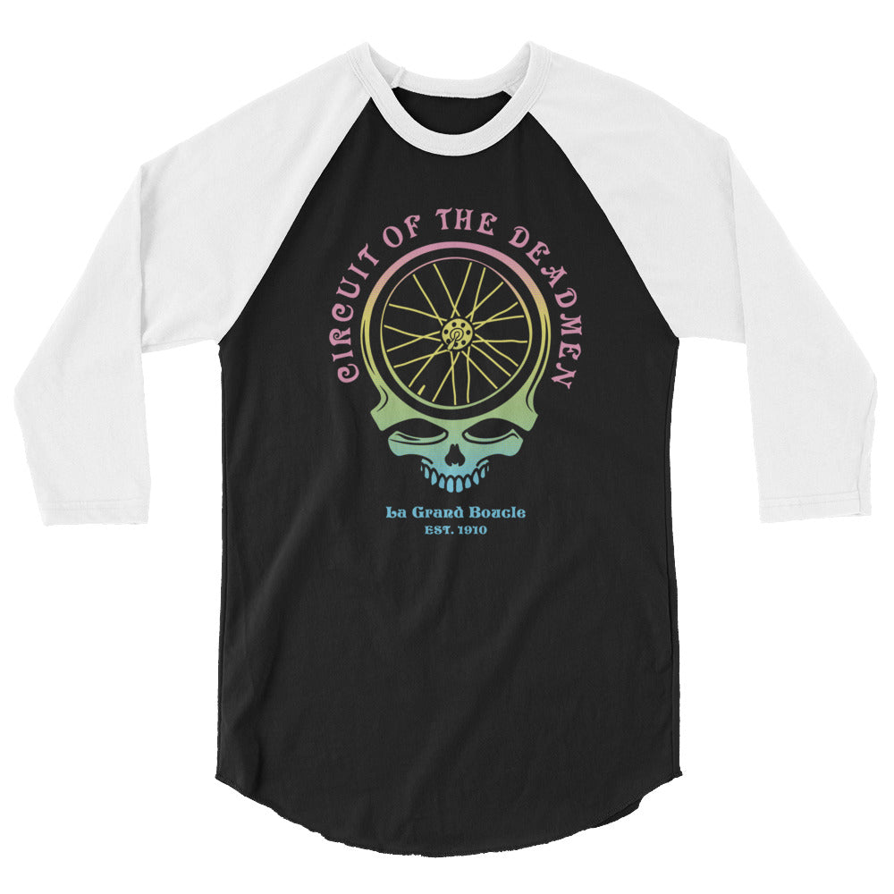 Circuit of the Deadmen 3/4 Raglan