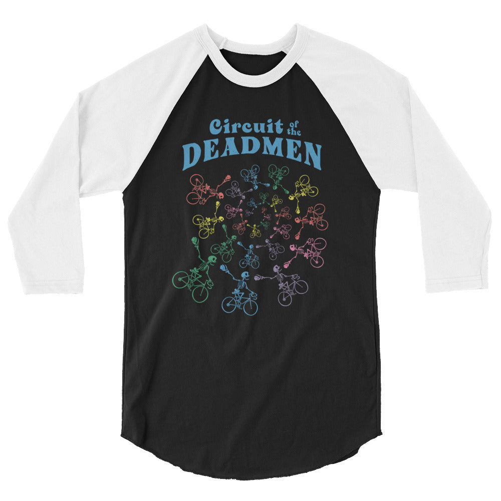Circuit of the Deadmen 3/4 Raglan