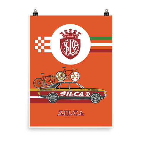 Silca Raleigh Poster
