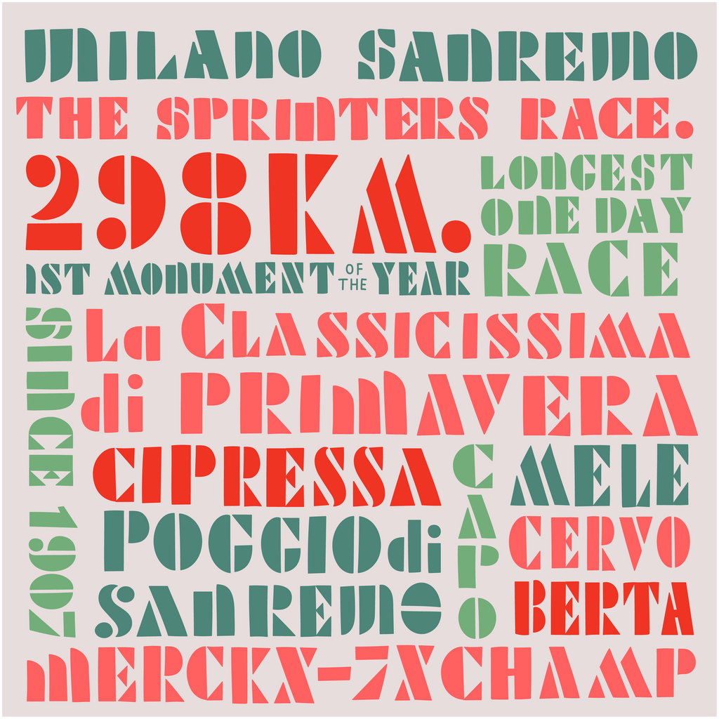Milano Sanremo Poster