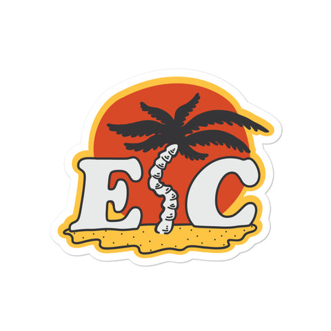 EC Sunset Sticker - EC17