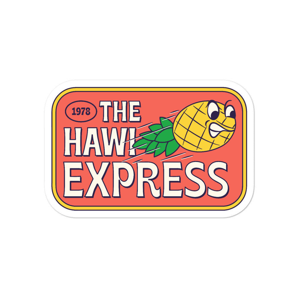 The Hawi Express Sticker
