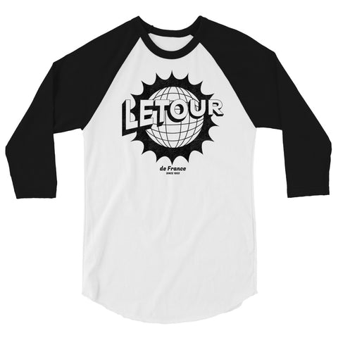 Letour Worldwide 3/4 sleeve raglan shirt